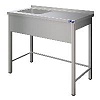 Ванна моечная со столом ВСМЦС-Л-1Л.500.400-1200.600-1-02 (ВСМЦ-1/1200/600Н с правым столом)