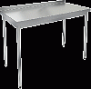 Стол производственный пристенный с бортом без полки HICOLD НСО-14/6Б