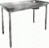 Стол нержавеющий для сбора отходов HICOLD НДСО-14/6