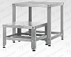 Подставка для оборудования ПДОн - 500*500*500 "Norma Inox" 