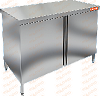Стол нержавеющий центральный с распашными дверями HICOLD НСЗ-18/7
