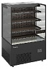 Витрина кондитерская Carboma COSMO KC71‑130 VV 1,2‑2 (открытая, фронт оргстекло) 9005
