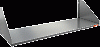 Полка нержавеющая настенная сплошная HICOLD НПС-11/3