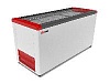 Ларь морозильный GELLAR FG600C красный