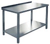Стол производственный с бортом СПРП-6-5 нерж. (21000080698)
