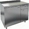 Стол для кофемашин с бортом HICOLD НБМКМ-8/7Б